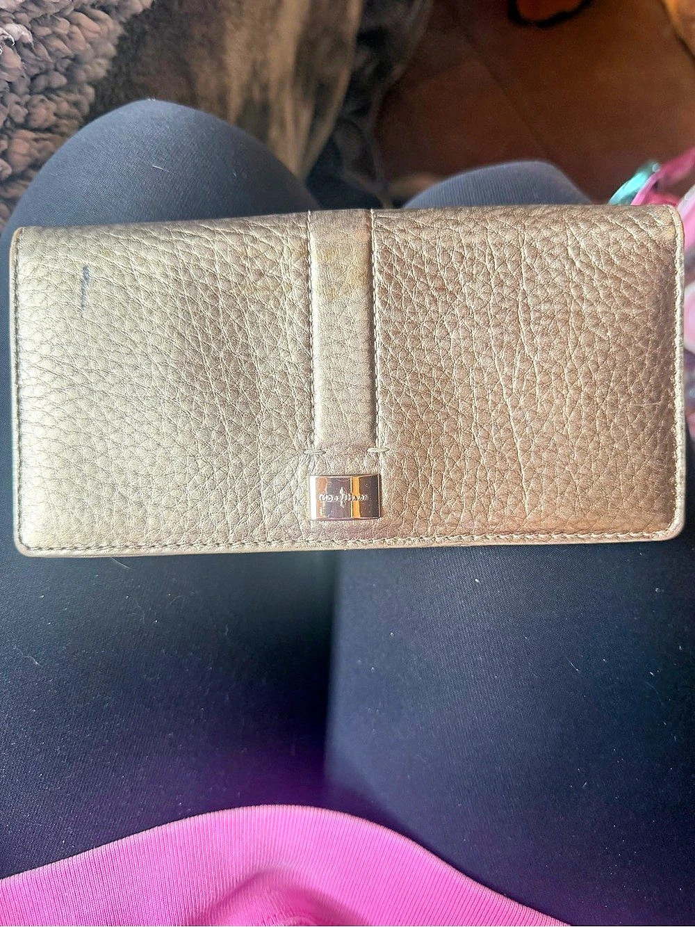 Cole Haan Gold Wallet